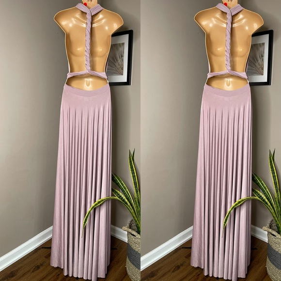 BHLDN Twobirds Ginger Convertible Maxi Dress - Picture 5 of 6